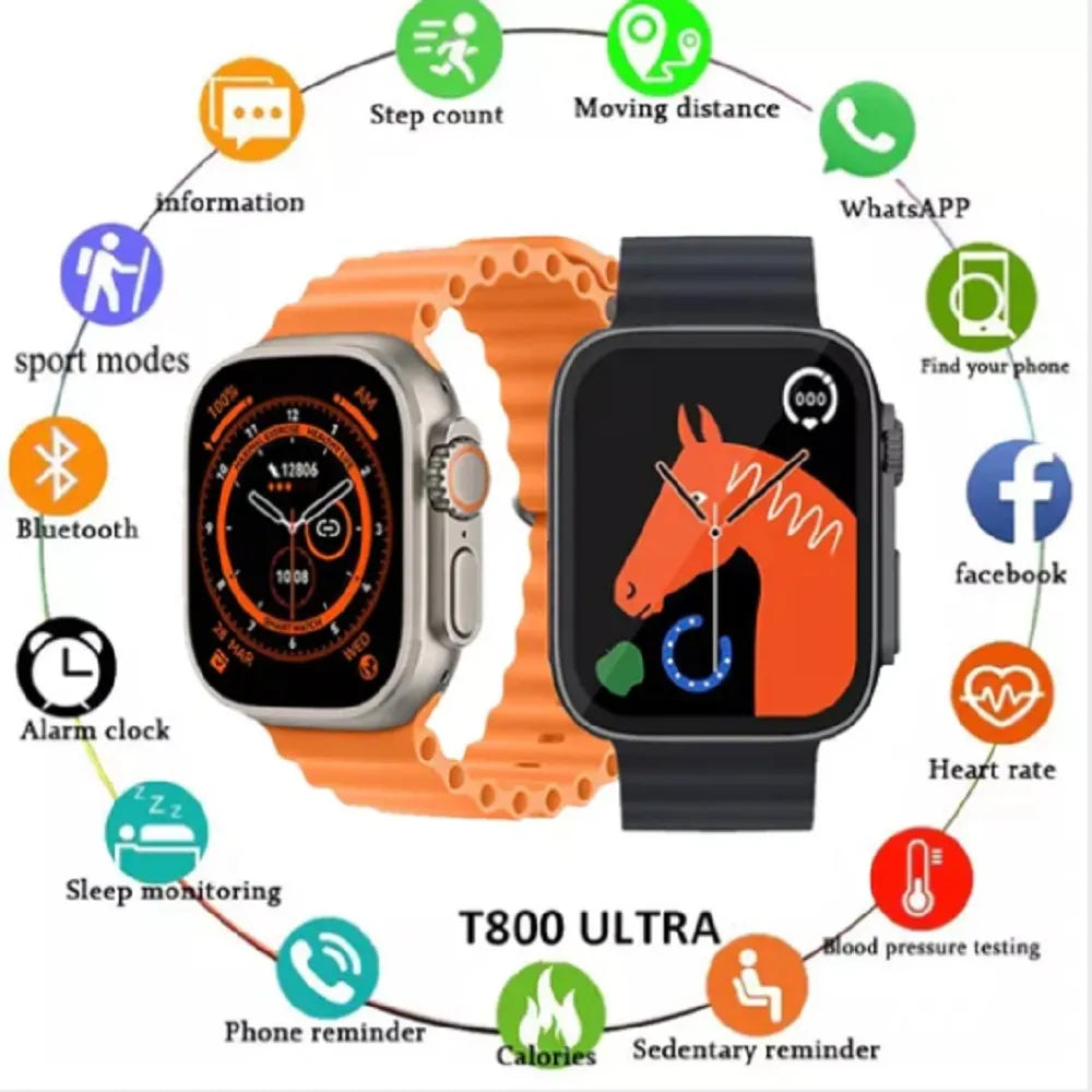 Smartwatch Serie 8 T800 Ultra