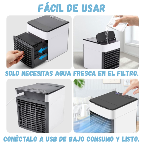 Mini Ventilador Aire Acondicionado