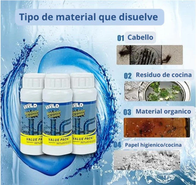 Wild Tornado Destapa Cañerias