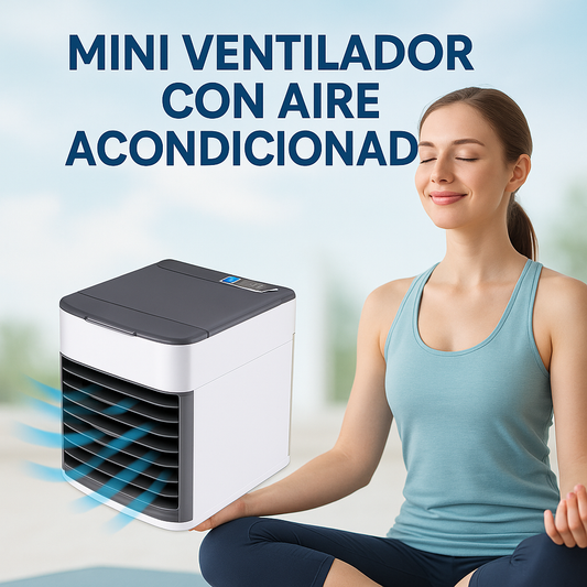 Mini Ventilador Aire Acondicionado