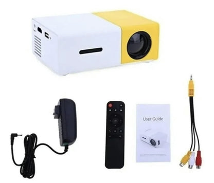 Mini Proyector LED YG300 – Cine portátil en cualquier lugar